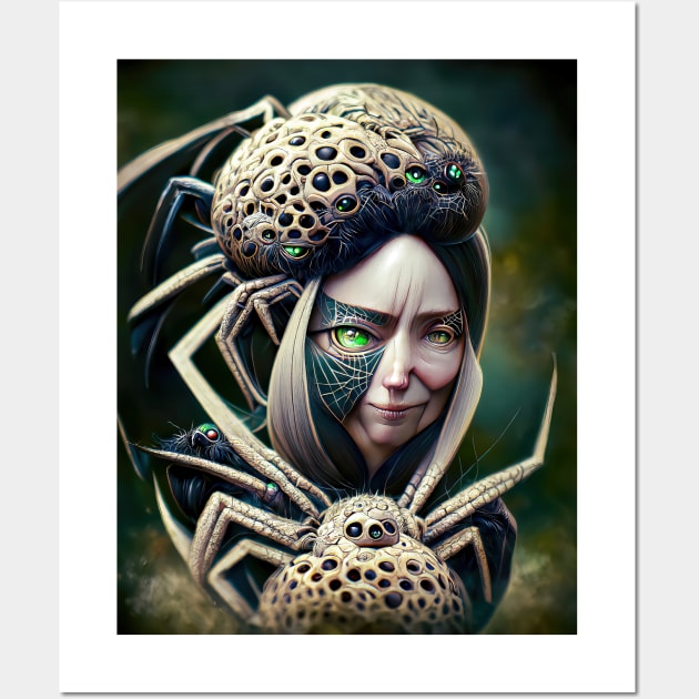 Spider Queen Wall Art by aetherialdnb